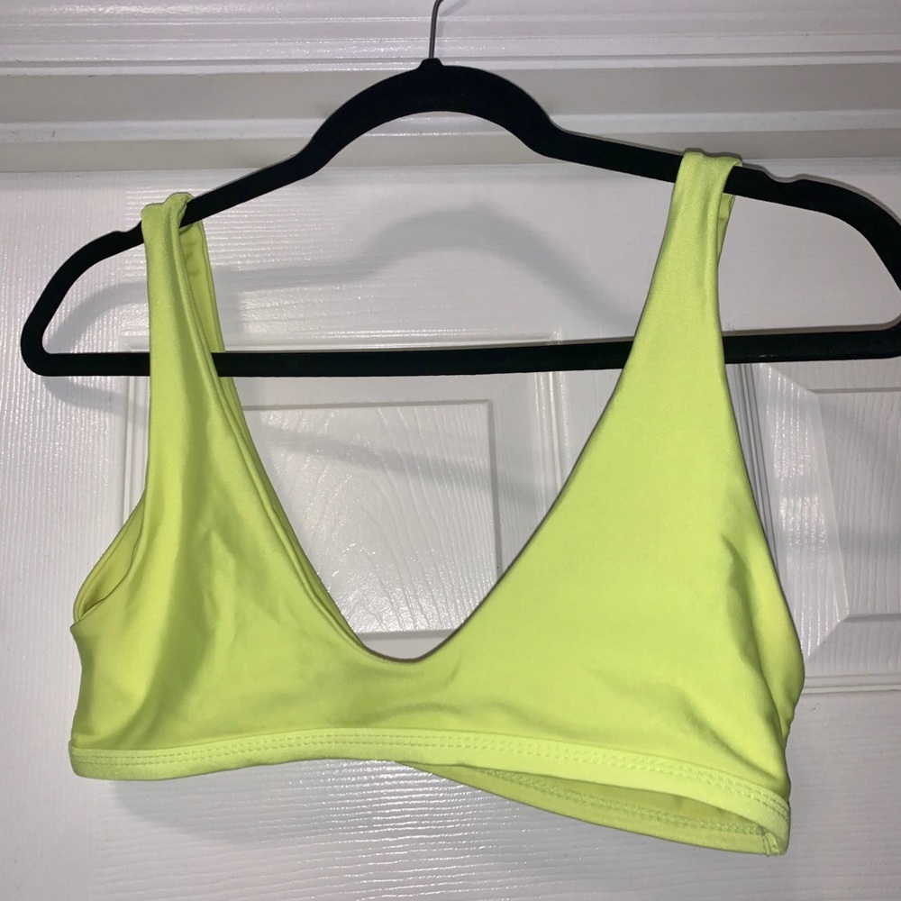 Shein Yellow Bikini Top
